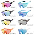 thumbnail image 3 of Gafas de sol con 2 lentes intercambiables UV400 Gafas de sol deportivas MTB Gafas de bicicleta de carretera para hombres Mujeres Correr Conducir Pesca Béisbol Golf, 3 of 7