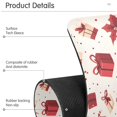thumbnail image 4 of Yayeee Faucet Mat for Kitchen Sink 30" Diatomite Long Splash Guard Pad, Red Christmas Box Pattern, 4 of 7