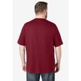 thumbnail image 2 of KingSize Men's Big & Tall Shrink-Less Lightweight V-Neck Pocket T-Shirt, 2 of 6
