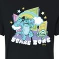 thumbnail image 3 of Monsters Inc. - Scare Zone In The Clouds  - Juniors Cropped Cotton Blend T-Shirt, 3 of 5