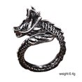 thumbnail image 3 of Jumpingount Anillos Vintage enchapado regalo exagerado anillos de dedos accesorios de estilo Punk joyería de los hombres para el desgaste de la empresa de Ropa, zapatos y accesorios Miscelánea Jumpingount AP010544-00, 3 of 6