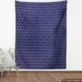 thumbnail image 3 of Geometric Upholstery Fabric by the Yard, Repetitive Pattern with Polygonal Shapes and Motifs, Decorative Fabric for DIY and Home Accents, Violet Charcoal Grey by Ambesonne, 3 of 4