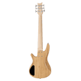 thumbnail image 3 of Tcbosik 6 String Electric Bass Guitar with Bag, Beginner Bass Guitar with H-H Pickup, Strap, Amp Wire, Plectrum, Wrench Tool for Beginner, Burlywood, 3 of 10
