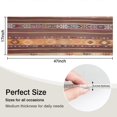 thumbnail image 5 of Boho Red Multicolored Ethnic Pattern Kitchen Rug Mat,Kitchen Runner Rugs Non Skid Washable,Decorative Kitchen Floor Mats for Kitchen,Sink,Laundry,17"X47", 5 of 5