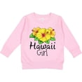 thumbnail image 2 of Inktastic Hawaii Girl Hibiscus Flowers Toddler Sweatshirt, 2 of 4