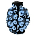 thumbnail image 1 of Sudadera con capucha y cremallera con textura de piel de animal para hombre y adolescente, con estampado 3D de hip hop, unisex, divertida, de manga larga, estilo Harajuku, para primavera y otoño, 1 of 6