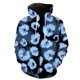 thumbnail image 1 of Sudadera con capucha y cremallera para hombre, con textura de piel de animal, estilo Harajuku, con estampado 3D, informal, de gran tamaño, gran oferta 2024, estilo hip hop para adolescentes., 1 of 6