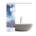 thumbnail image 3 of Cortina de Ducha ABPHQTO Paisaje Invernal con Árboles Cubiertos de Nieve 150x180 cm, 3 of 3