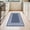 Blue, variant on Vaukki Kitchen Rug Set 2 Pieces, Waterproof Non Slip Anti Fatigue Kitchen Mats for Floor Kitchen Sink Laundry Room, Blue
