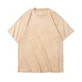 thumbnail image 2 of T Shirts for Man,Men's Oversized T-Shirts Loose Fit Vintage Washed Tee Unisex Short Sleeve Casual Shirts Tops, 2 of 6