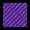 Purple/Black, variant on Chicken Standing Solid Applique 2 Color Embroidered Iron-On Patch - 2.5 Inch Small - White/Black