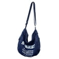 thumbnail image 2 of Bolso bandolera Daixiaolindai gran capacidad informal azul oscuro, 2 of 10