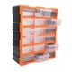 thumbnail image 1 of Caja De Almacenamiento ANGGREK Tipo Cajón Montaje En Pared Transparente Multifuncional 18 Cajones, 1 of 7