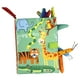thumbnail image 1 of Libro de tela suave para bebé, libro de sonido, juguete de dentición interactivo para padres y hijos, juguete de sonajero de libro arrugado para el tigres, 1 of 8