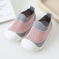 thumbnail image 2 of Unsex Baby First Walking Shoes boy Girl Infant No-Sliper Lightweight Sneakers,6 12 18 24 36 Months Toddler Protect Toes Sock Shoes, 2 of 6