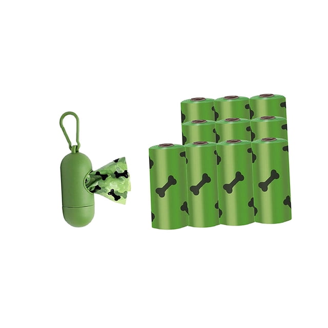 Bolsas De Basura Para Caca De Perro jinwen A Prueba De Fugas 10 Rollos