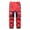 Red, variant on Odeerbi Kids Pants Boys Girls 2025 Fashion Plush Solid Color Keep Warm Windproof Water Proof Outdoor Hiking Ski Pants Blue