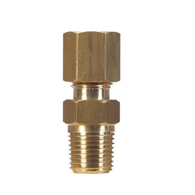 Conector de compresión de latón HOMEPLUS+ 16 mm x 19 mm macho
