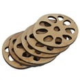 thumbnail image 4 of Herramienta de cocina, 6 unidades/juego de alfombrilla para taza de té, posavasos de bambú, durabilidad extendida, 4 of 9
