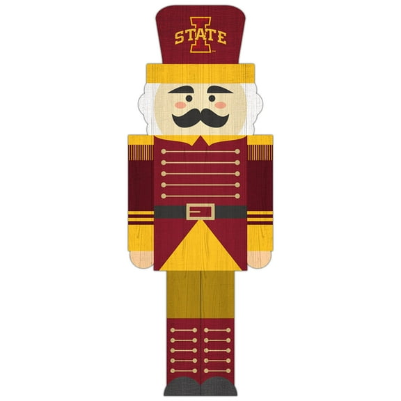 Iowa State Cyclones 31'' Nutcracker Leaner