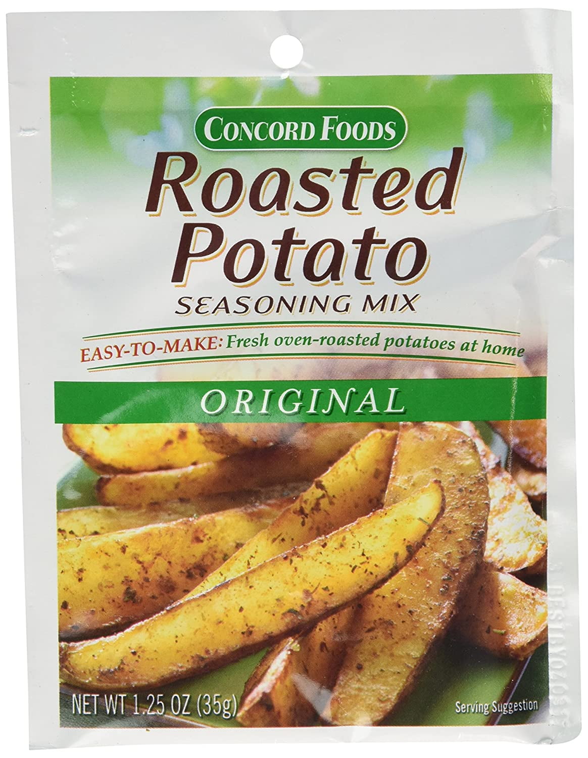 Concord Foods Roasted Potato Seasoning Mix (1 packet - seasons 5 pounds ...