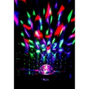 VEI Party Starter Bulb Light Bulb 1 Watt Multicolored Plastic Rotating LED Prism