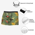 thumbnail image 6 of Bingfone Botanical Garden With Cats Men's Underwear - Casual Stretch Boxer Briefs-Large, 6 of 7