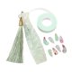 thumbnail image 2 of Juego de púas de dedo para guzheng para niños, accesorios para instrumentos musicales con cinta adhesiva. Verde, 2 of 9