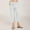 White, variant on TAGOLD Womens Summer Pants,Women Casual Solid Cotton Linen Drawstring Elastic Waist Wide Leg Pants Cropped Trousers