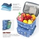 thumbnail image 3 of Bolsa de almuerzo MIYCOO con aislamiento de doble capa, 15 L, Blue Stars, 3 of 6