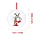 thumbnail image 1 of Decoraciones Del Árbol de Navidad con 26 Letras Del Alfabeto, Rojo Acrílico Fawn Colgante Ornamentos para el Hogar, Decoración Personalizada Del Árbol de Navidad para la Temporada de Vacaciones, 1 of 4