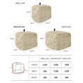 thumbnail image 2 of Beige Spring Floral Toaster Cover 2 Slice, Small Kitchen Appliance Covers, Farmhouse Flowers Elegant Pastoral Toaster Oven Cover with Loop, Bread Machine Cover Polyester Dust Cover Protection, 2 of 4