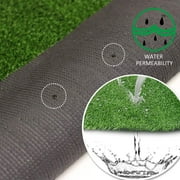 Premium Artificial Grass Turf Roll, 3.3ft x 3.3ft, Realistic Synthetic Lawn Mat for Indoor & Outdoor Use, Easy Installation