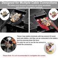 thumbnail image 3 of 2Pcs Battery Terminal Connector Battery Terminal Ends Automotive Battery Terminals Battery Lug Quick Clamp Copper Plate 4 Way for Boats, Cars, Trucks, 3 of 4