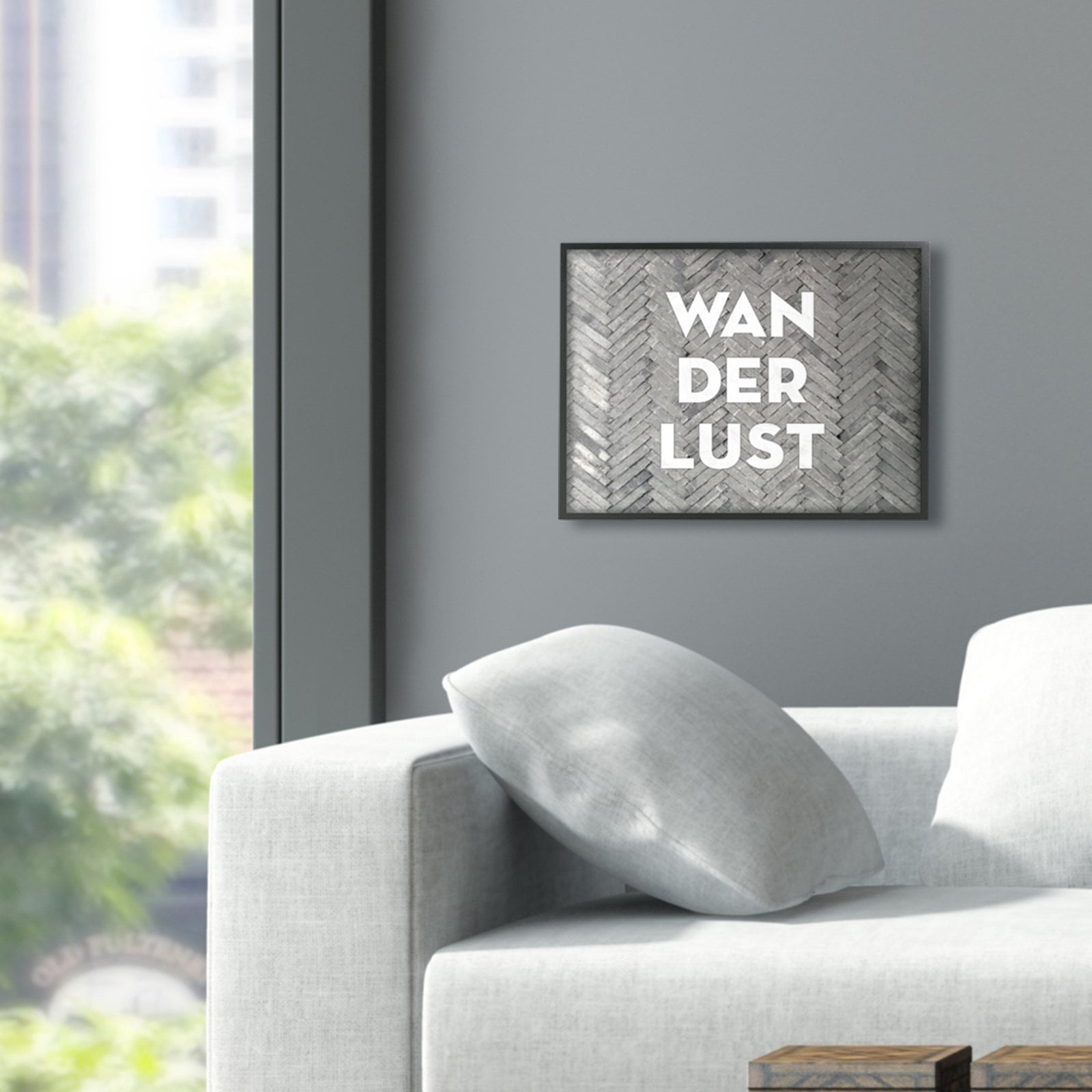 The Stupell Home Decor Collection Wanderlust Patterned Bricks Wall Art