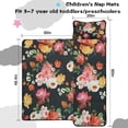 thumbnail image 5 of Pioneer Flower Floral Print Pattern Toddler Nap Mats for Kids Preschool,Sleeping Mat Bag or Kids,Toddler Sleeping Bag,Toddler Nap Mat or Daycare, 5 of 6