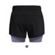 thumbnail image 3 of Qarigey Pantalones cortos de Yoga para mujer, mallas cortas elásticas para correr, entrenamiento, gimnasio, pantalones deportivos, cintura alta, ropa Prendas para la parte inferior del cuerpo METRO Qarigey AP018985-01, 3 of 6