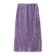 thumbnail image 2 of Falda elegante de terciopelo de seda color champán con cintura alta para mujer 2024 Nuevo diseño de nicho de otoño Sensibilidad Estilo de media cadera, 2 of 5