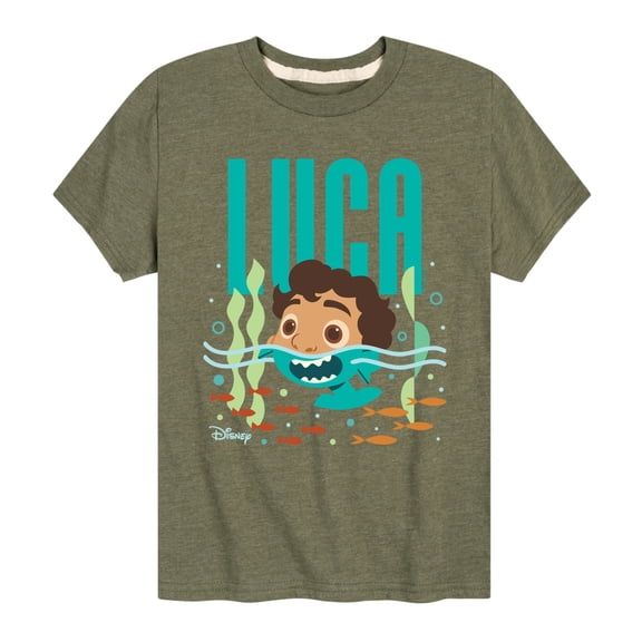 Luca - Half Human Half Sea Monster Luca  - Toddler And Youth Short Sleeve Graphic T-Shirt