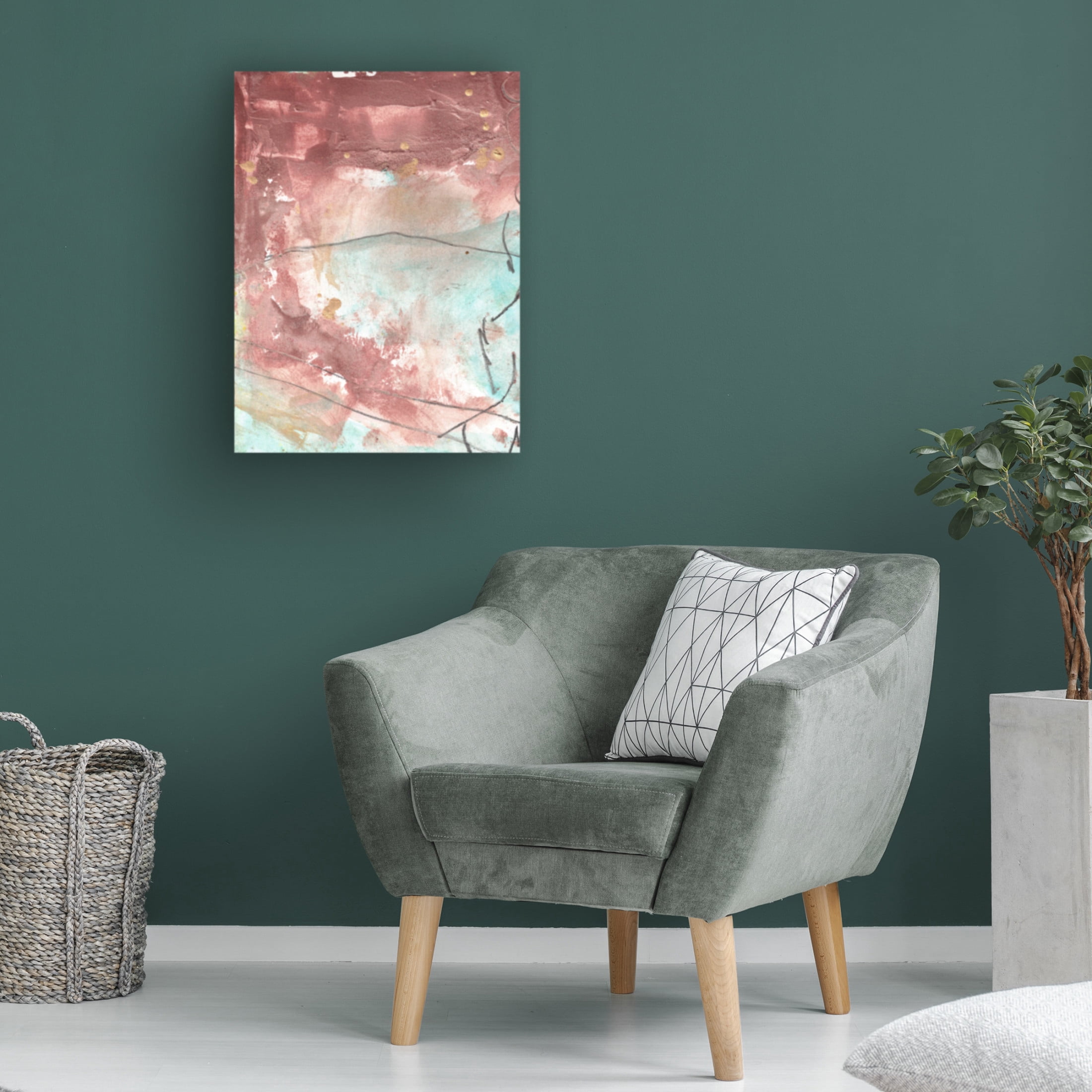 Canvas Wall Art - Deb Chaney 'Becoming Ii Of Ii' Wall Art for Living Room, Bedroom, or Office Décor by Trademark Fine Art - 18 x 24 Inches