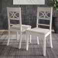 thumbnail image 2 of Castle Place Mid-century Modern Dining Chair, Set of 2, White, 2 of 8