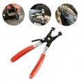 thumbnail image 6 of Water Hose Clamp Pliers Set, Flexible Hose Clamp Tool, Automotive Tools Hose Clamp Kit, Red, 9PCS, 6 of 7