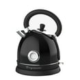 thumbnail image 6 of CULINARY CHEF, 1.8 Quart 1,500-Watt Retro Porcelain Electric Water Kettle with Thermometer, Black, 6 of 8
