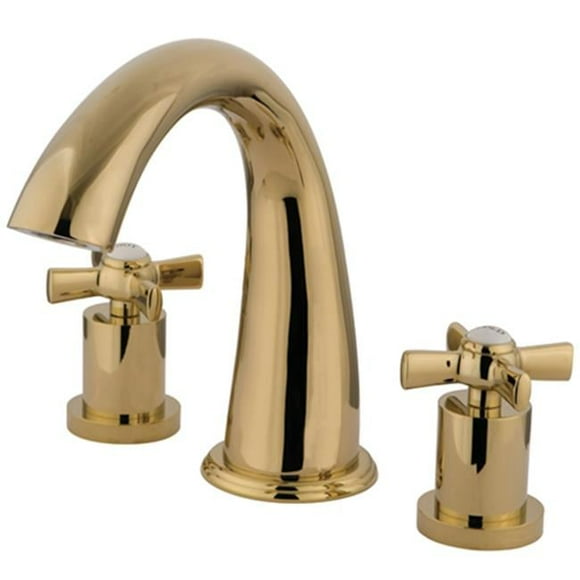 Kingston Brass KS2362ZX Kingston Brass Millennium Roman Tub Filler, Polished Brass