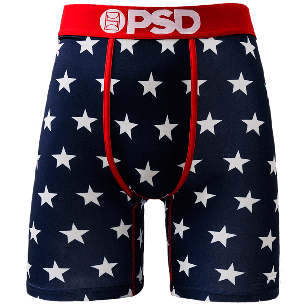PSD PSD Underwear Jimmy Butler Star Spangle Boxers Navy