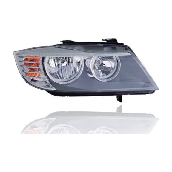 Headlight Assembly - Compatible/Replacement for '09-11 BMW 3-Series Sedan, 09-12 3-Series Wagon - Halogen - Right Hand - Passenger - 63117202578 CAPA Fits select: 2009-2012 BMW 328, 2009-2011 BMW 335