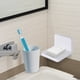 thumbnail image 5 of Estante Flotante Estante Para Colgar En La Pared Estante Flotante Sin Perforaciones Estantes De Plástico Blanco Con Soporte Para Colgar Adecuado Para Salón, Cocina Y Baño, 5 of 5
