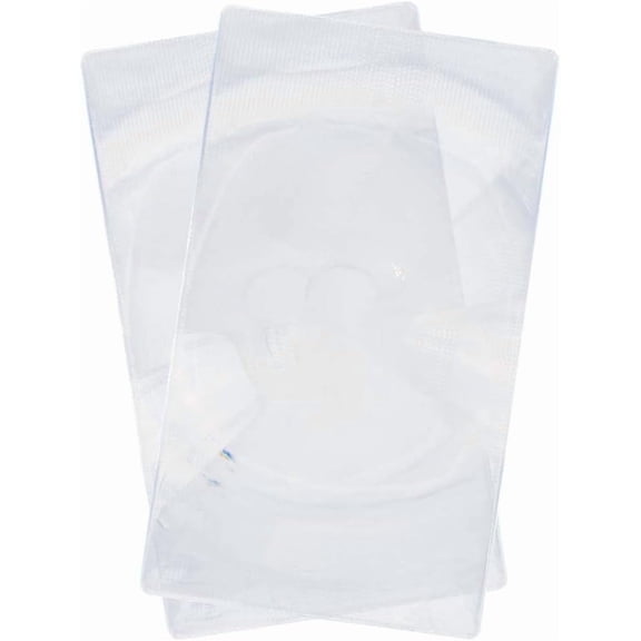 2Pcs 2.2X Fresnel Magnifying Sheet Full Page Magnifier 9.9 x 5.7 Inch Large Rectangle Acrylic Clear Flat Optical Fresnel Lens Bookmark