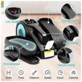 thumbnail image 3 of PROHIKER Under Desk Elliptical Machine, Electric Seated Pedal Exerciser, Mini Ellipse Leg Exerciser with Remote Control, LCD Display, Forward & Reverse Direction, Manual & Auto Mode for Home Office, 3 of 9