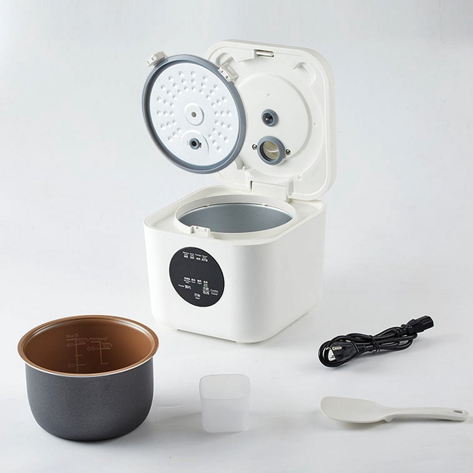 Bear 2L Electric Rice Cooker, White - Automatic Shut-Off